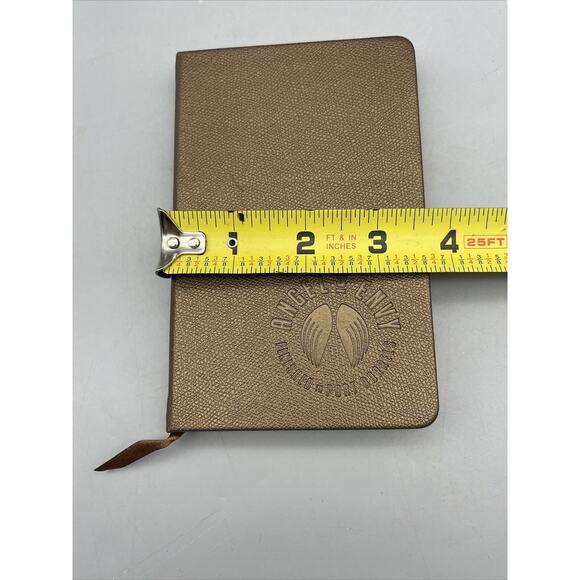 Owners Stock /ANGELS ENVY Whiskey Bourbon Tasting Bartender Bronze Notebook - Picture 8 of 10